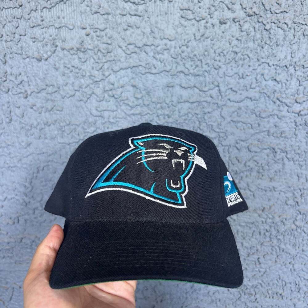 Vintage 90s Carolina Panthers Sports Specialties NFL Pro Line Snapback Hat